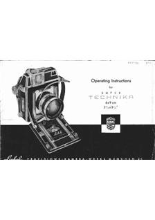Linhof Super Technika 4 manual. Camera Instructions.